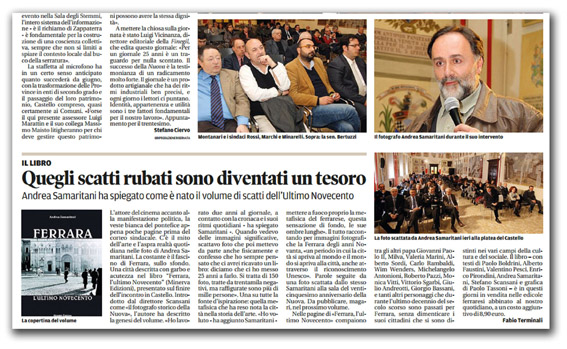 2014 04 05 La Nuova Ferrara presentazione libro web